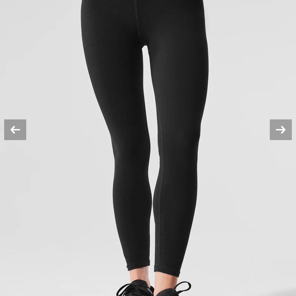 ALO Yoga Alosoft High Waist 7/8 Leggings - Black